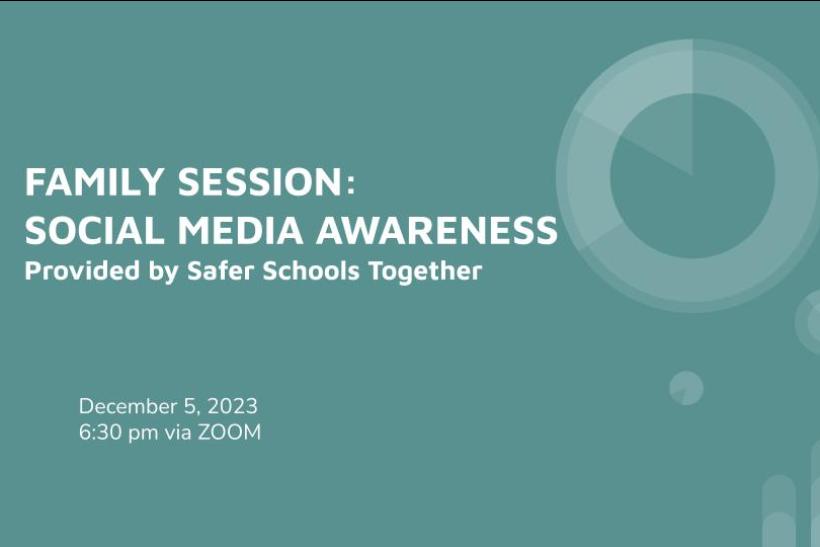 Family Session Social Media Awareness North Saanich Middle